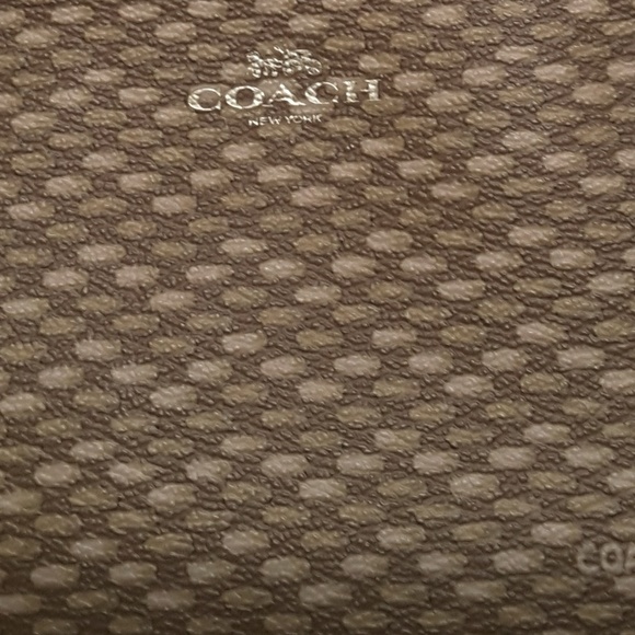 Coach Corner Zip Wristlet - Picture 2 of 3